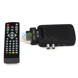 264 Mini DVB T HD Digital Scart TV Receiver MPEG4 IR Cable Remote