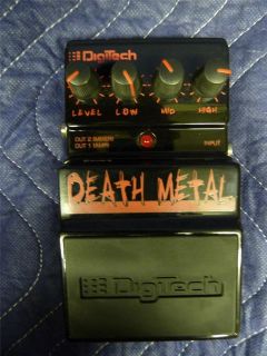 DigiTech Death Metal Distortion Pedal with Box