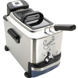 Fal Home Electric Deep Fryer, Emerilware Stainless Steel FR7009001