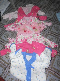 Baby Girls Onesies in Excellent Condition Great for Twins Preemie
