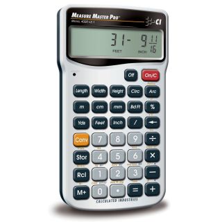 Construction Measure Master Pro Calculator 4020 New