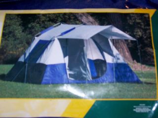 ESCORT two room cabin tent 6 person missing poles