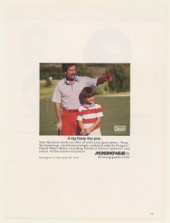 1979 Golfer Dave Stockton and Son Ron Munsingwear Grand Slam Shirts