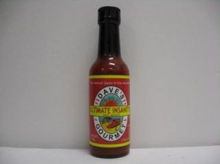 dave s gourmet ultimate insanity hot sauce the hottest sauce in the