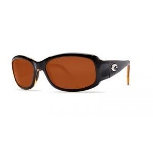 New Costa del Mar Vela Sunglasses Polarized 580p Black Tortoise Copper