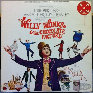 Soundtrack Willy Wonka The Chocolate Factory LP Archive Mint Pas 6012