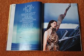 Lana Del Rey Magazine Spain s Moda April 2012 Super RARE