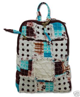 Patchwork Quilted Backpack Patchwork Purses Cotton