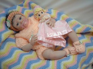 ADORABLE REBORN BABY GIRL DOLL DENISE PRATTS IRELYN MUST SEE !!