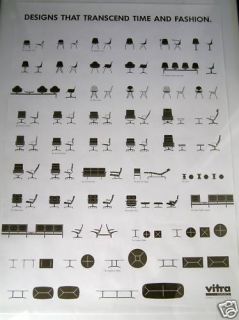 Charles Ray Eames Reproduction Hang It All Vitra Poster Limited OFFER