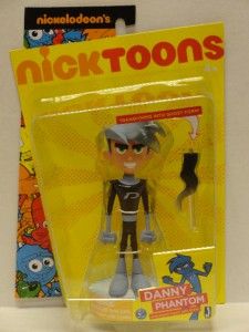 New Danny Phantom Action Figure w Stand Nickelodeon Nicktoons Jazwares