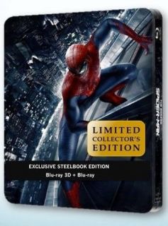 The Amazing Spiderman Blu Ray ~ (2D + 3D) Steelbook (Sealed) Ready