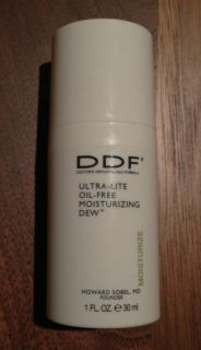 DDF Ultra Lite Oil Free Moisturizing Dew 1 oz New