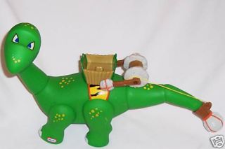 Little Tykes Roar Flintstone Deno Toy Dinosaur Crane