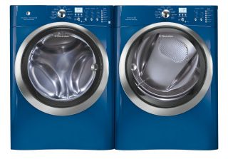 Electrolux Blue Scratch Dent Steam Washer Steam Electric Dryer