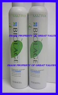 Biolage Complete Control Extra Hair Spray Firm Hold Set of 2 Cans High