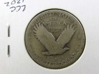 1927 D Standing Liberty Quarter Dollar VG 0B64