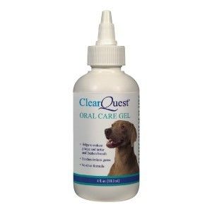 ClearQuest Oral Care Gel Pet Dog Dental Gel New 4oz