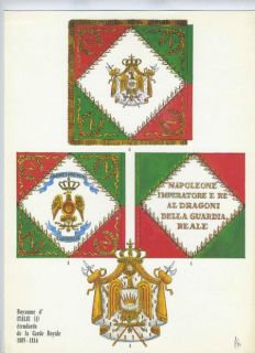 Royaume DItalie Etendards de La Garde Royale 1805 15
