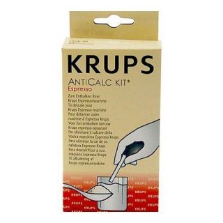 Krups Anticalc Kit Mineral Descaling Powder Tablets