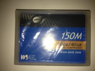  09W083 9W083   Data Cartridge Tape, 4mm DDS 4, 150m, 20/40GB DAT DDS4
