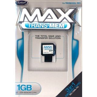 NEW Datel 1GB Memory Card for Nintendo Wii and PC