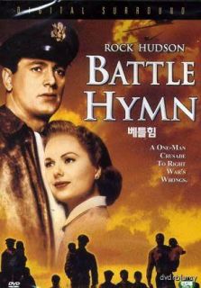Battle Hymn 1957 DVD New War Rock Hudson