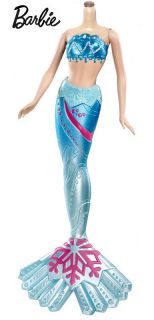Barbie A MERMAID TALE BODY Aqua Tail Create Your Own Ariel OOAK CAM