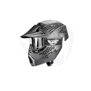  Headshield Anti Fog Single Paintball Goggles Mask Black 759
