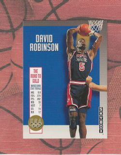 DAVID ROBINSON spurs 1992 93 NBA SkyBox USA OLYMPIC TEAM USA10 Dream