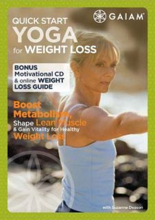 Quick Start Yoga for Weight Loss DVD Plus Aud New DVD