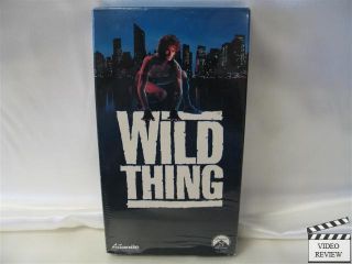 Wild Thing VHS Rob Knepper Katleen Quinlan Robert Davi