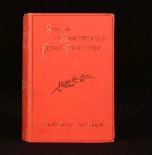 1893 On Some of SHAKESPEARES Female Characters Helena Faucit