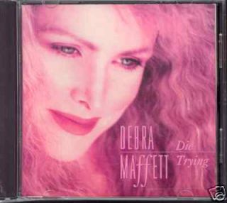 Debra Maffett Die Trying RARE CD 1992 Miss America 1983