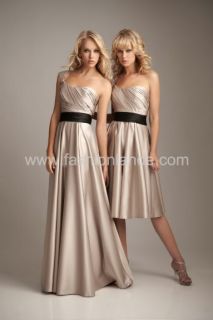 Formal Wedding Bridal Bridesmaid Dress New Evening Gown Prom Dress Deb