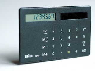  ST 1 Solar Calculator Dietrich LUBS Dieter Rams Modernist Design 1980s