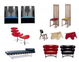 Designers Chair Vol 6 Interior Design Miniature 11 Pcs