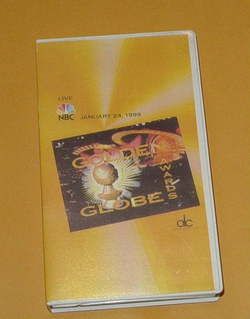Golden Globe Awards Show Official 99 VHS Video RARE Charlize Theron