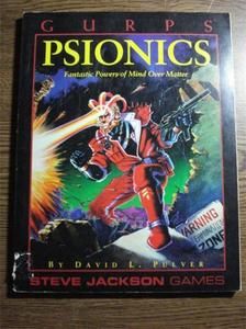 1991 GURPS Psionics 6040 David L Pulver Steve Jackson Games 1556341962