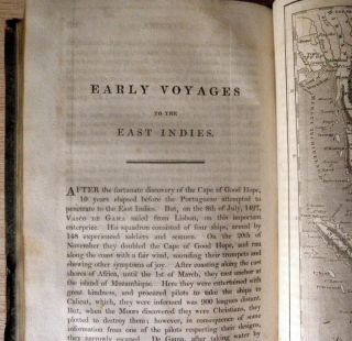 Forster Celebrated Voyages 1814 3 Vol Exploration Maps Engravings