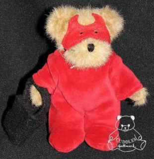 Devin Bear Boyds Plush Toy Stuffed Animal Devil Costume Halloween