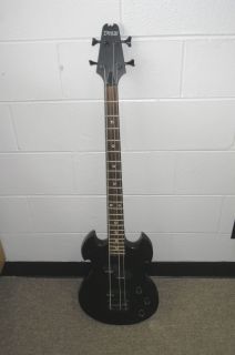 Devlin Wraith 4 String Bass Guitar with Spitfire Pickups Black