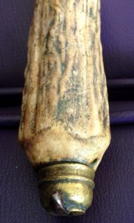 Deer Stag Antler Horn Vintage Antique I Wilson Sheffield England Knife