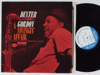 Dexter Gordon A Swingin Affair Blue Note LP Van Gelder