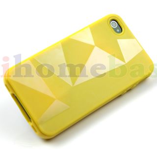 Cool Diamond Design Pattern Case Cover Skin for iPhone 4GS 4S 4G 4 9
