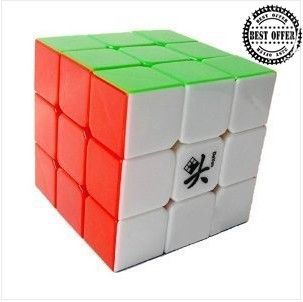 Funny Dayan Guhong 3x3x3 Speed Puzzle Magic Cube stickerless 6 colors