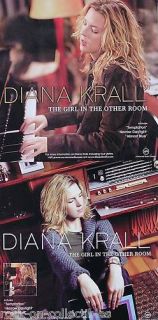 Diana Krall 2004 Girl in The Other Room Promo Poster