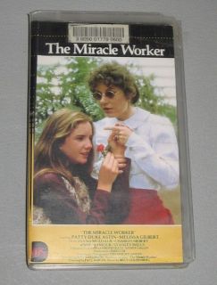 The Miracle Worker (1979) Melissa Gilbert Patty Duke Astin VHS OOP