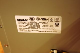 Dell 250W Power Supply 0M1608 for GX270 Dimension 8200