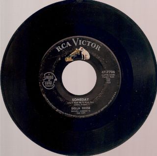 Della Reese Someday Faraway Boy 45 RPM VG Jazz